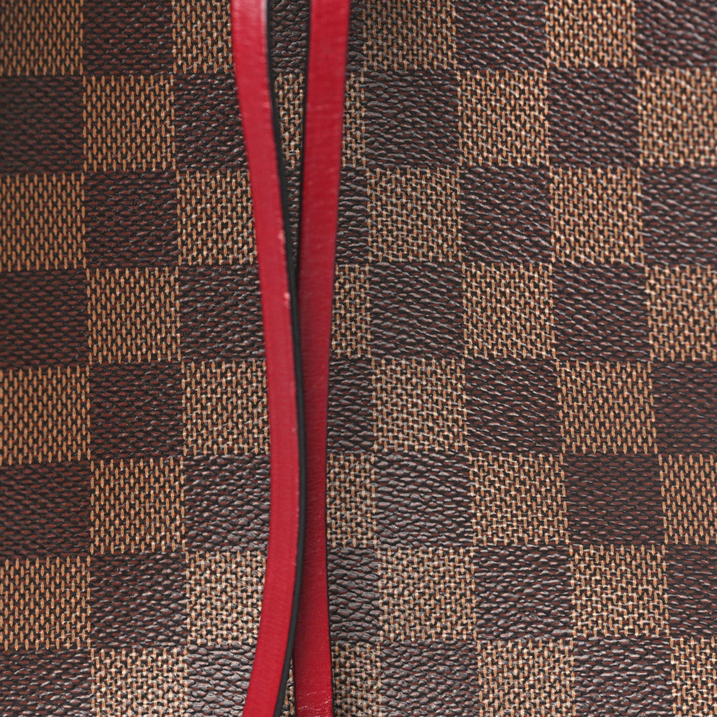 Louis Vuitton Damier Ebene Neonoe MM  Cherry Berry