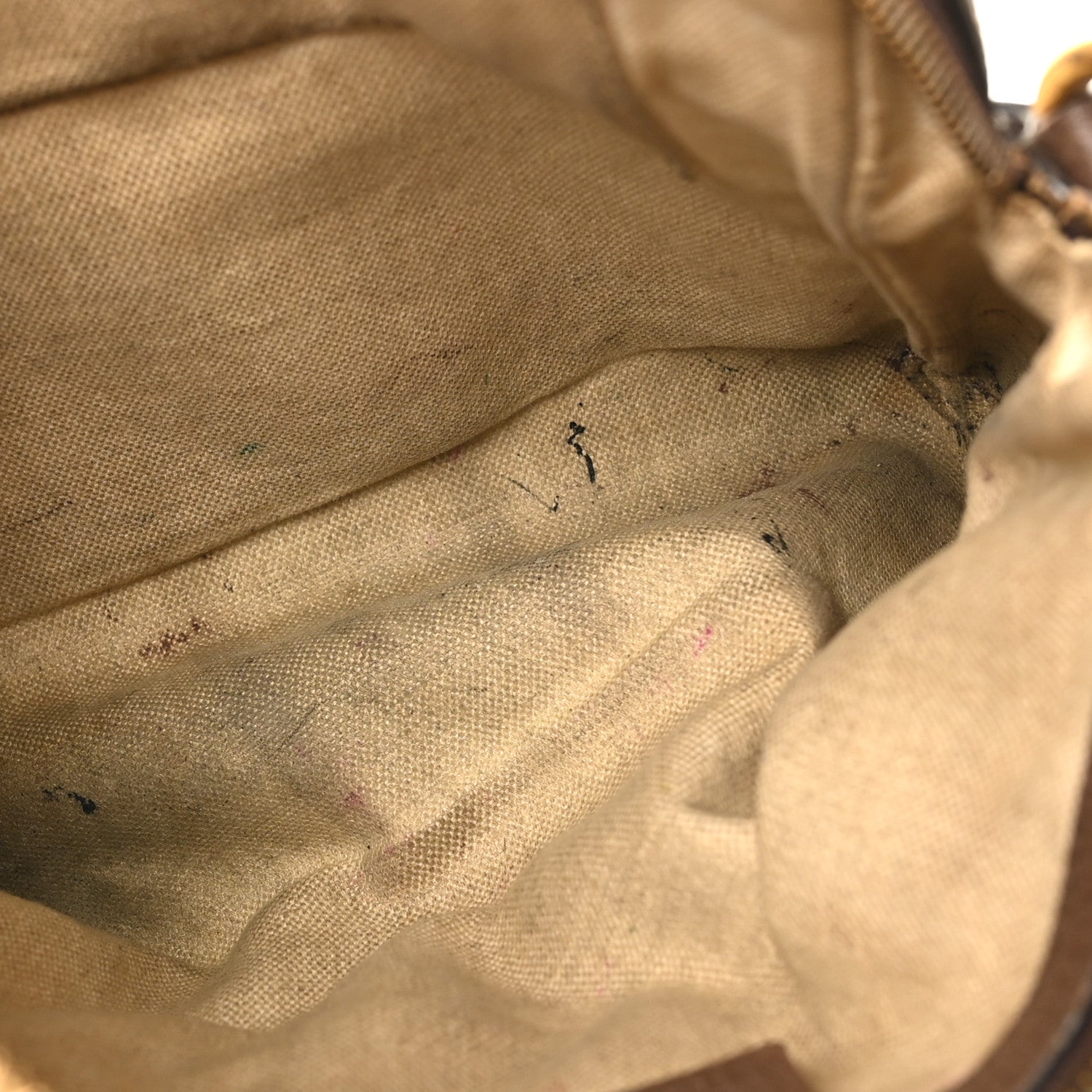 Gucci GG Supreme Monogram Web Small Ophidia Messenger Bag Brown
