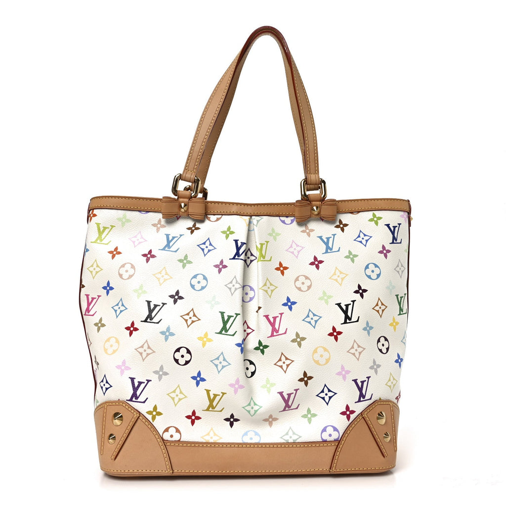 Louis Vuitton Monogram Multicolor Sharleen MM White