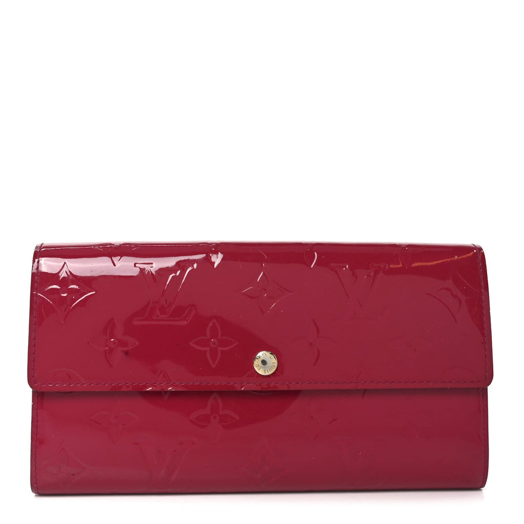Louis Vuitton Vernis Sarah Wallet Rose Indien