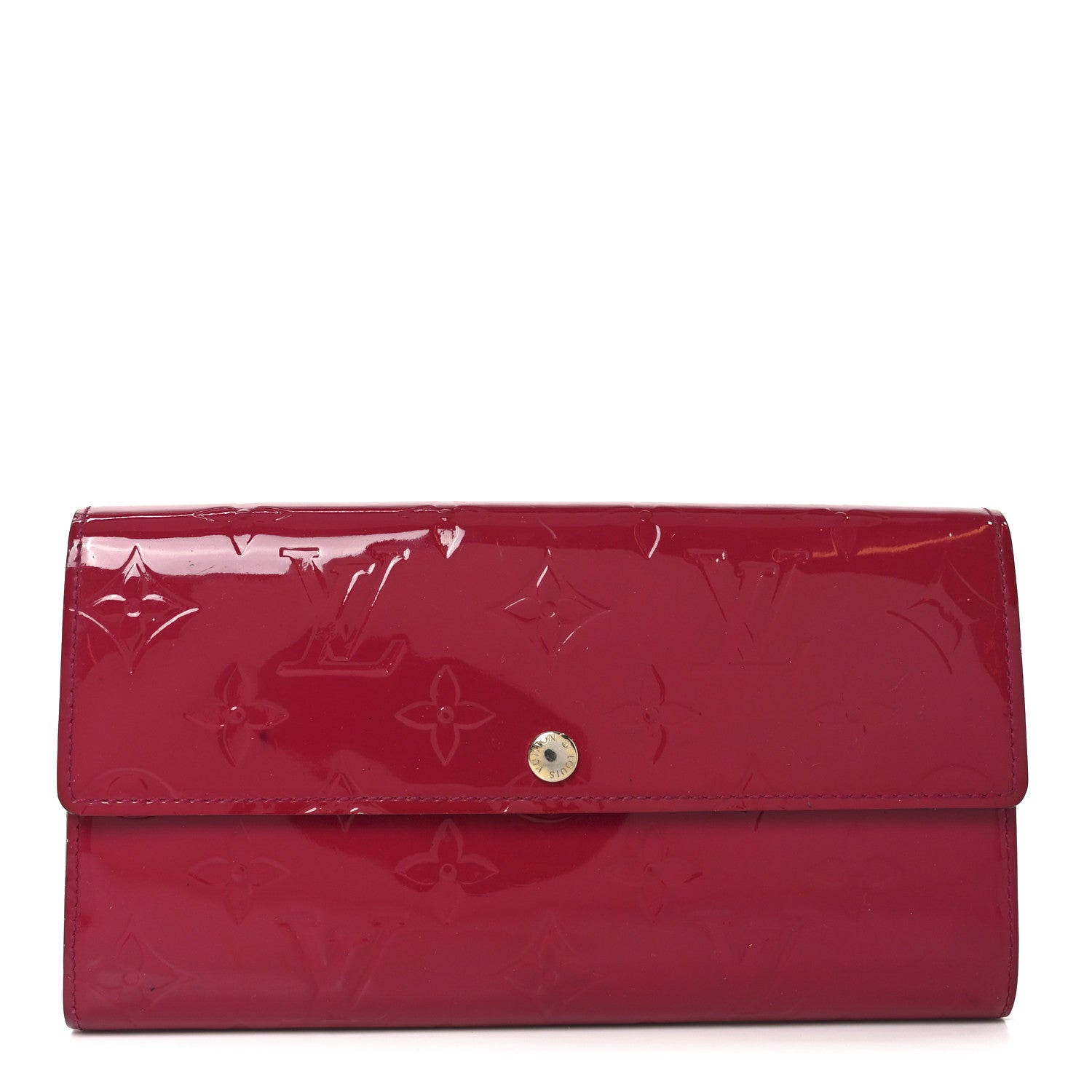 Louis Vuitton Vernis Sarah Wallet Rose Indien
