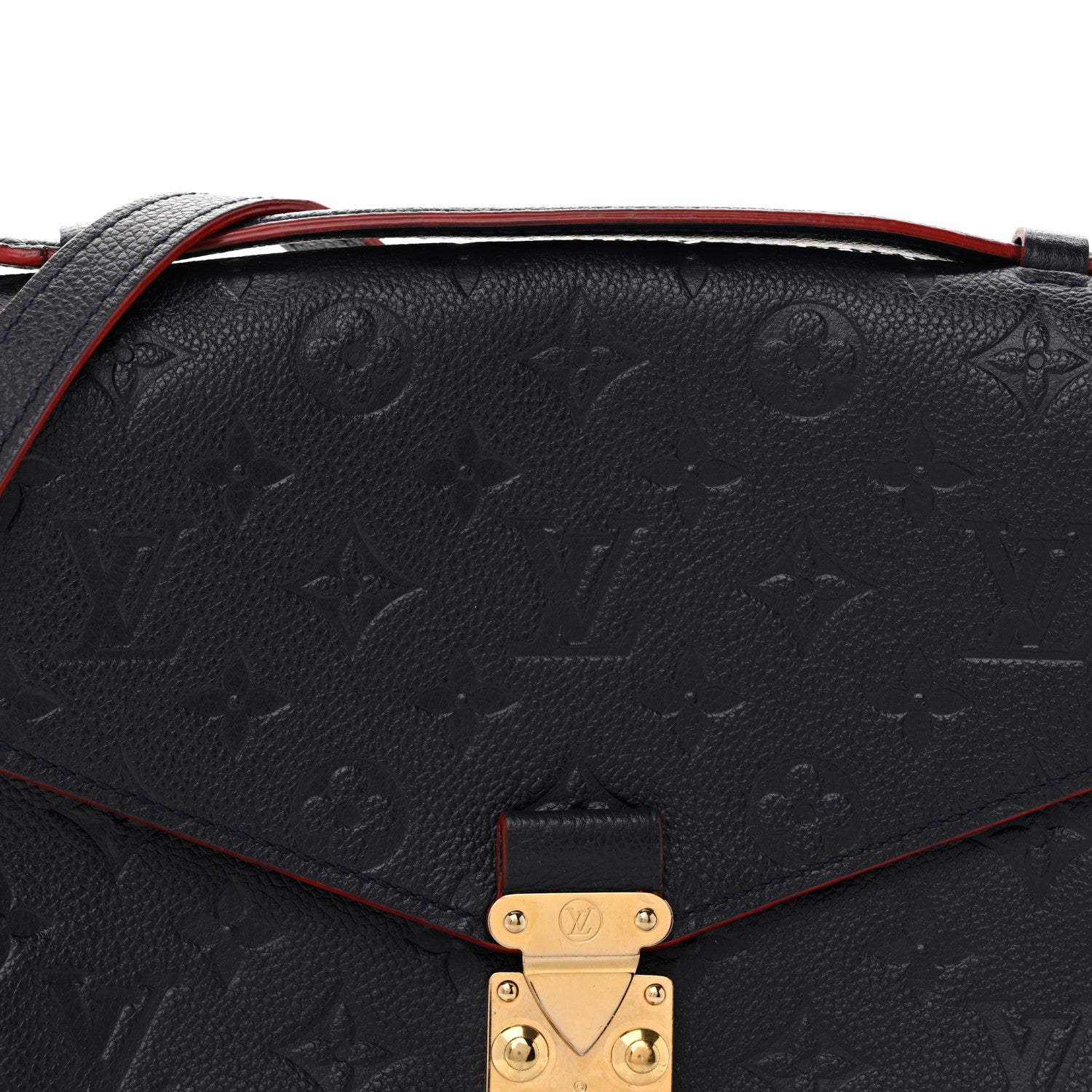Louis Vuitton Empreinte Pochette Metis Marine Rouge