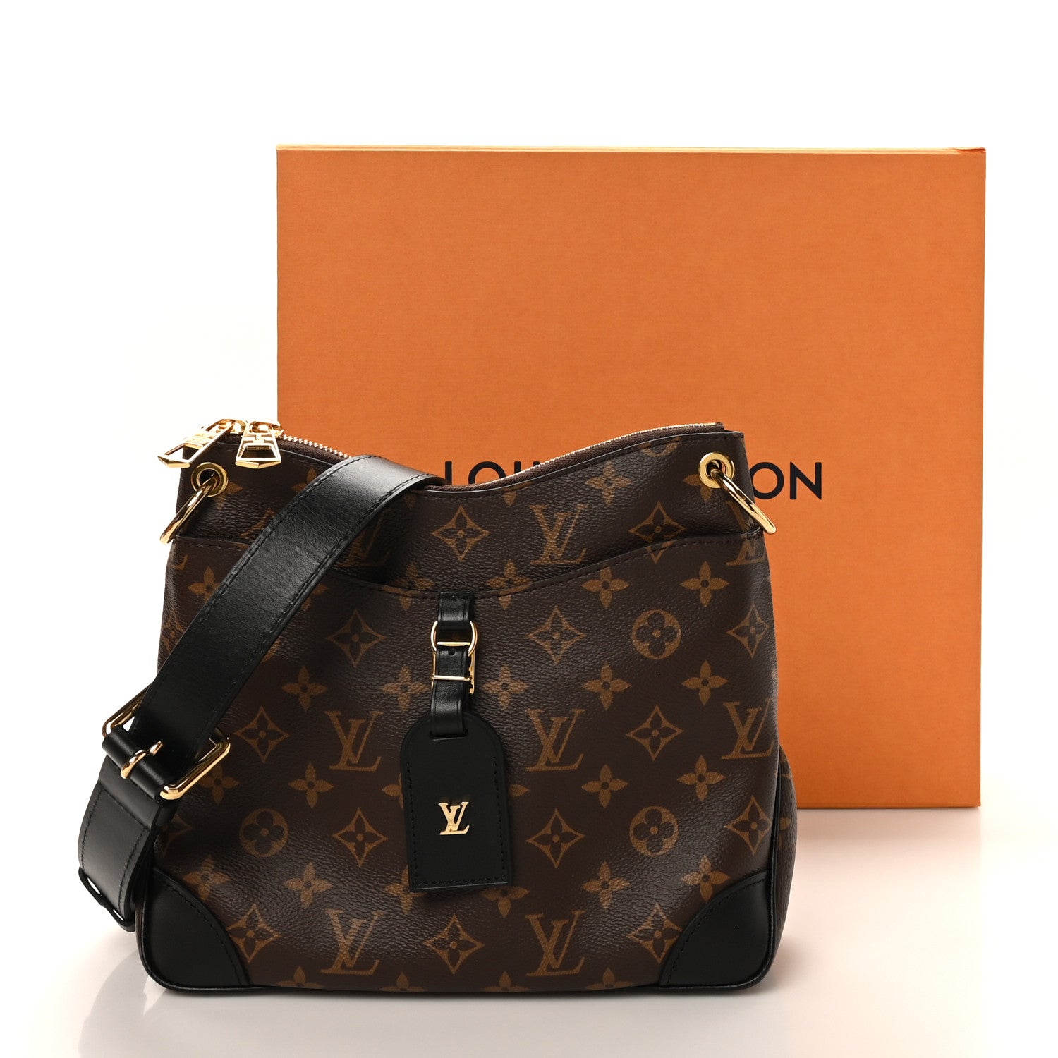 Louis Vuitton Monogram Odeon PM Black