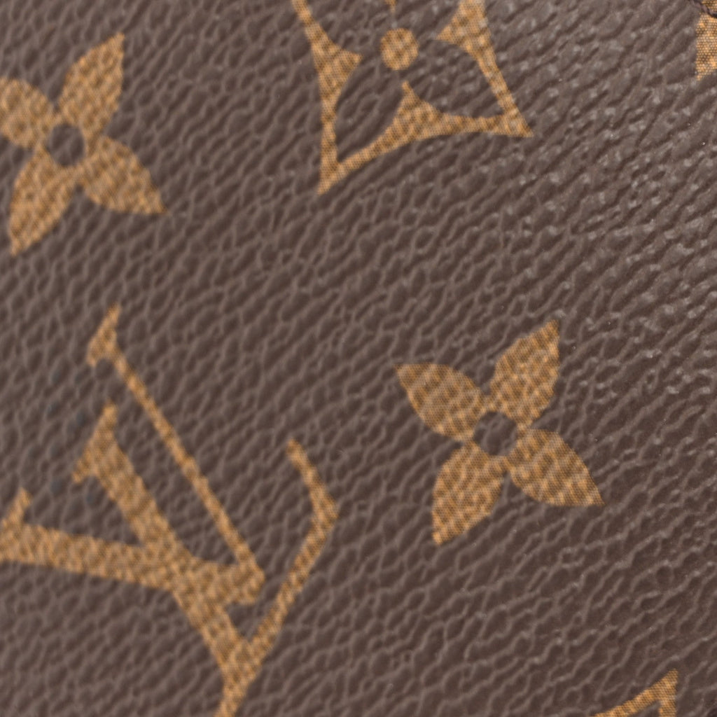 Louis Vuitton Monogram Felicie Chain Wallet Zippered Insert Fuchsia