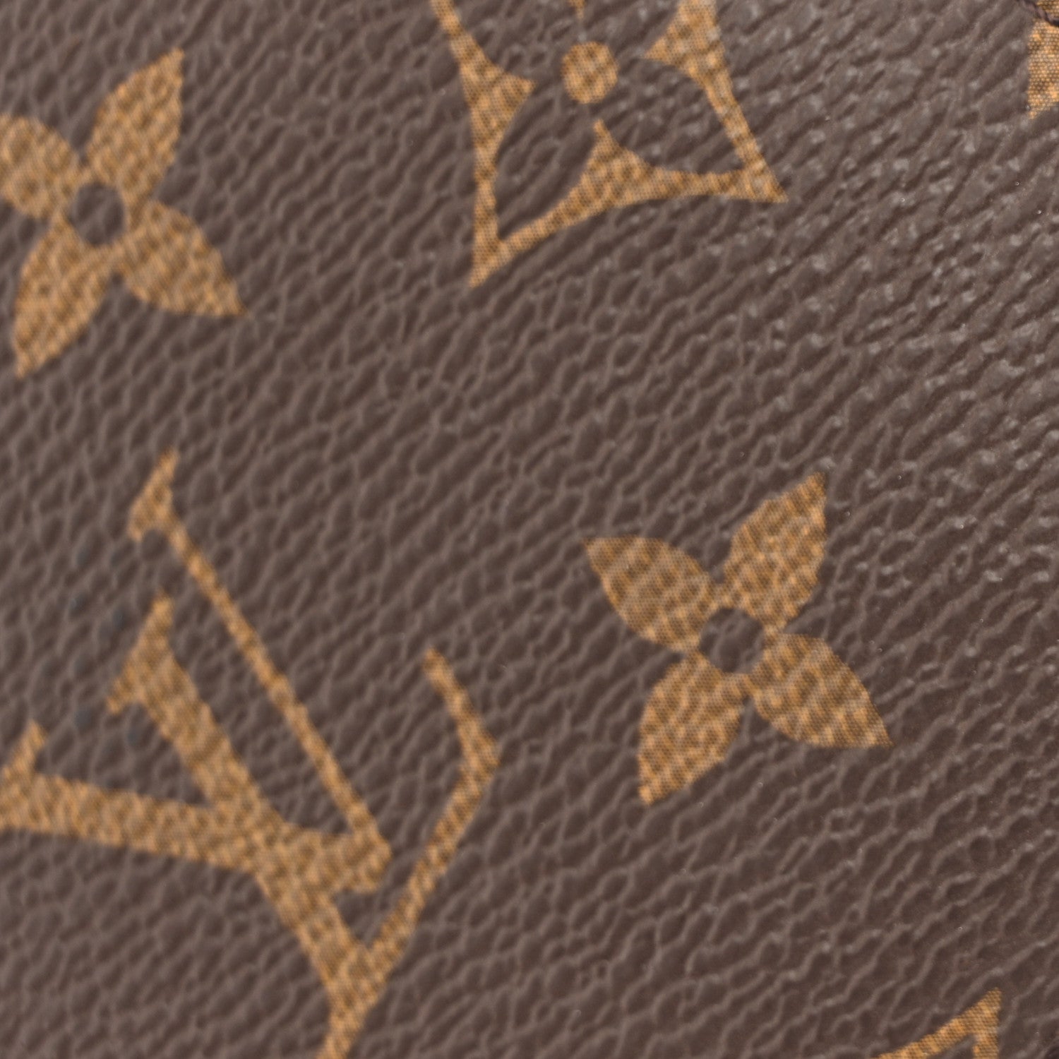 Louis Vuitton Monogram Felicie Chain Wallet Zippered Insert Fuchsia