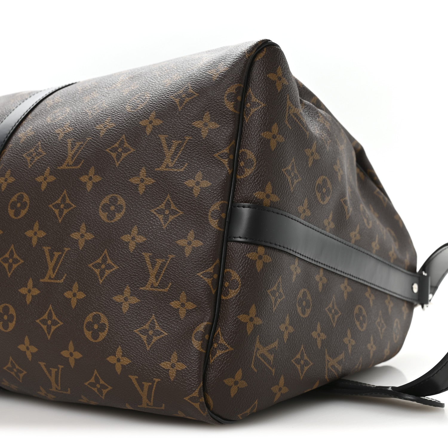 Louis Vuitton Monogram Macassar Keepall Bandouliere 55
