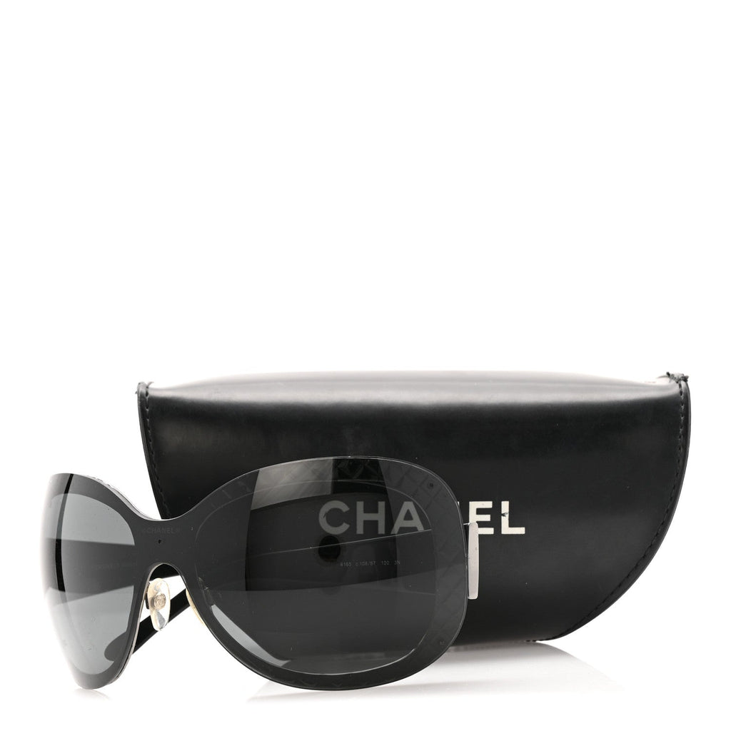 Quilted CC Sunglasses 4165 Black