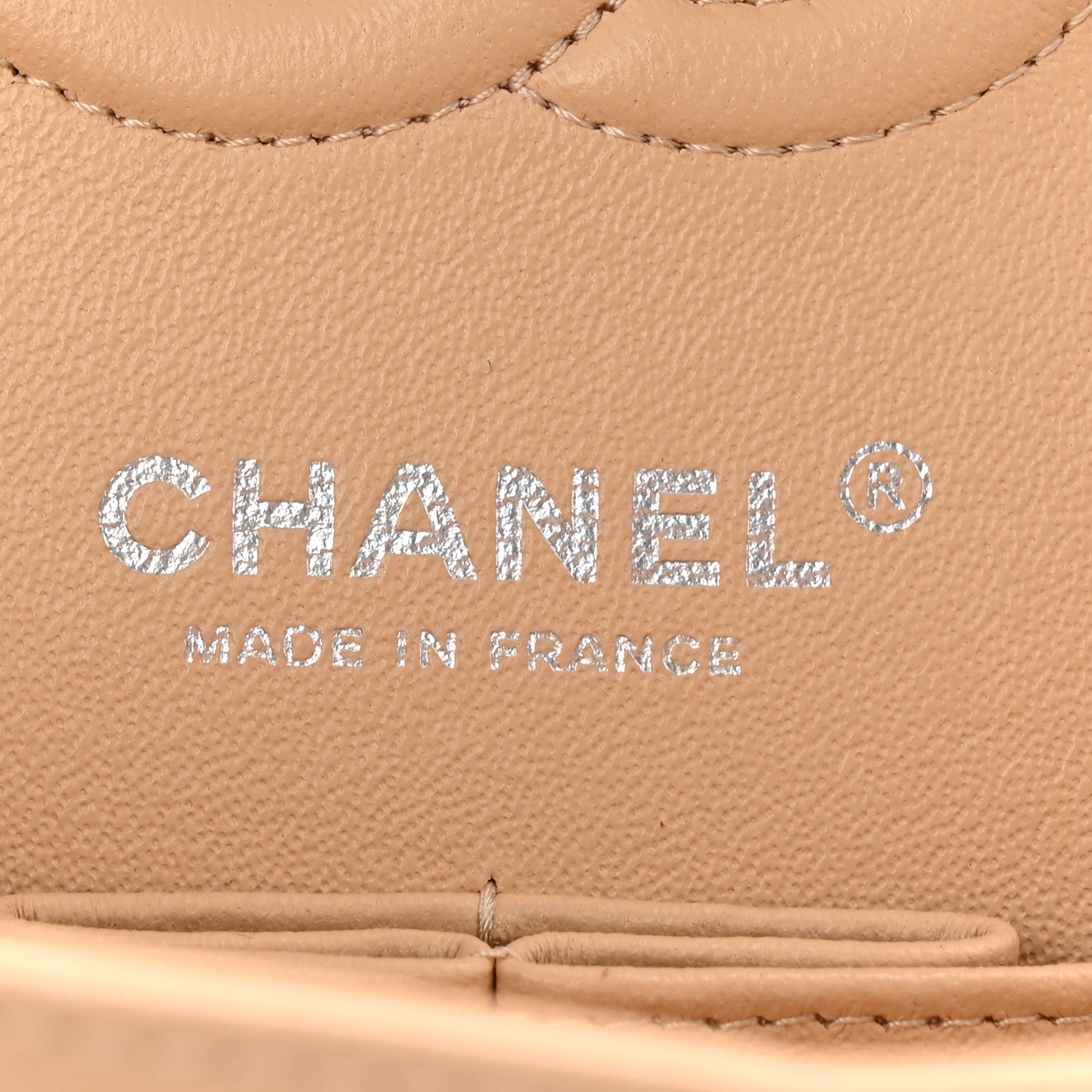 Chanel Caviar Quilted Small Double Flap Beige