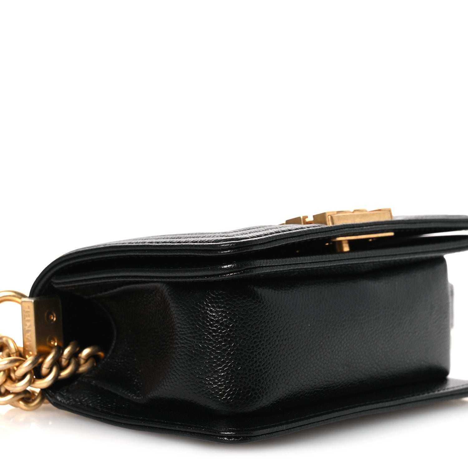 Chanel Caviar Quilted Mini Boy Flap Black