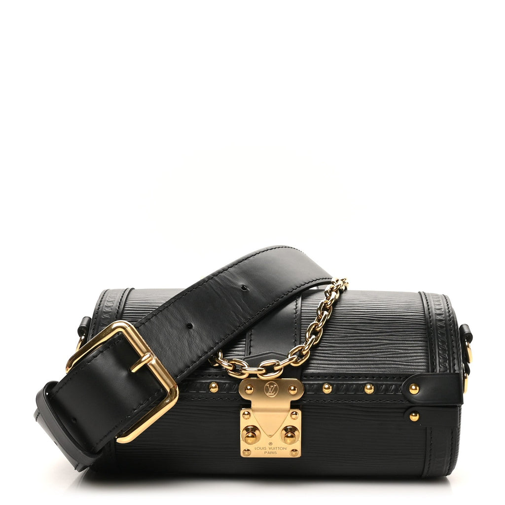 Louis Vuitton Epi Papillon Trunk Black