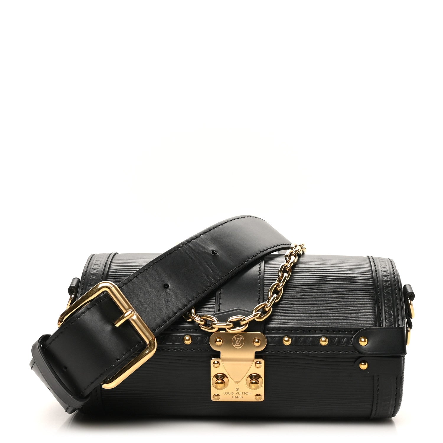 Louis Vuitton Epi Papillon Trunk Black