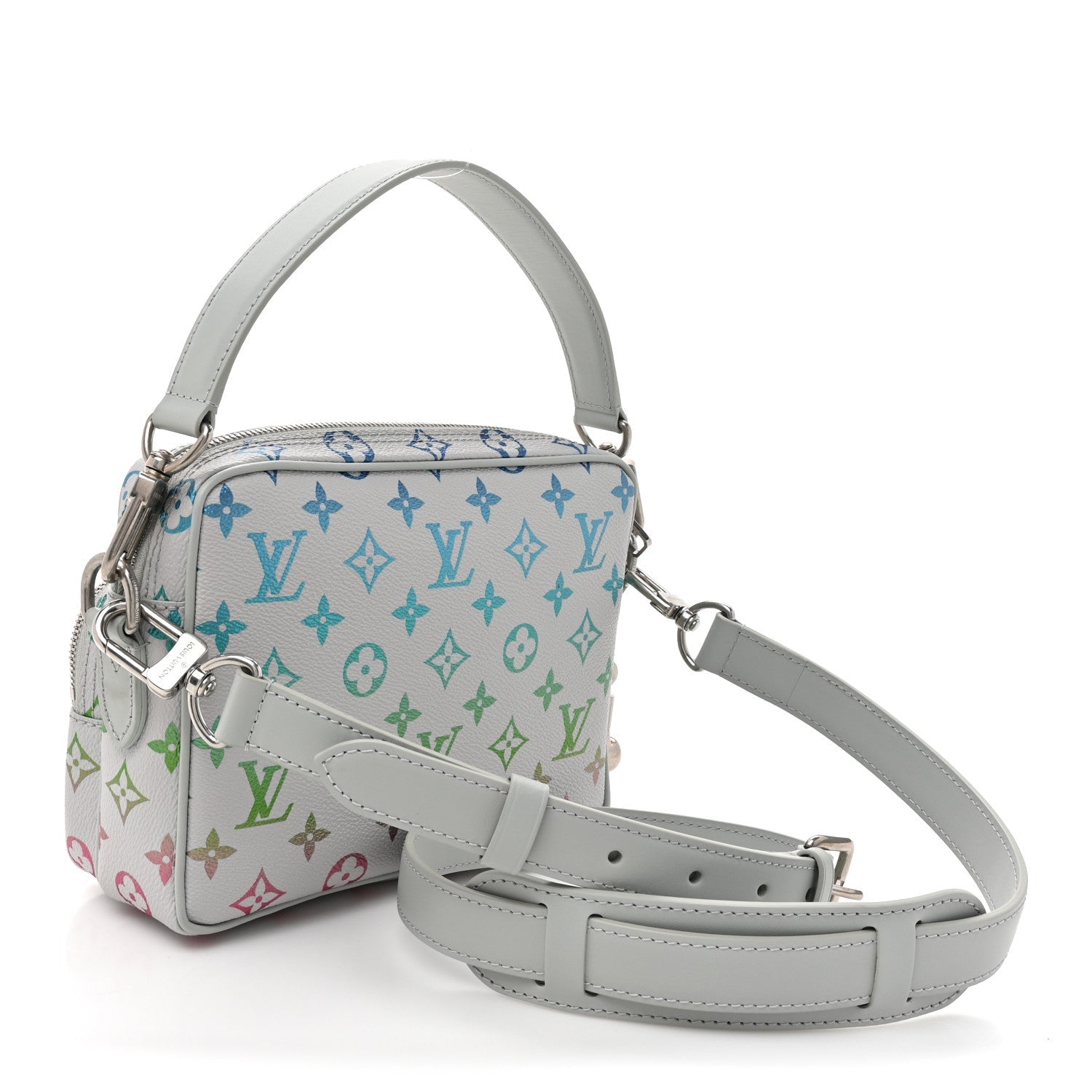 Louis Vuitton Monogram Iridescent Nil Gradient Grey