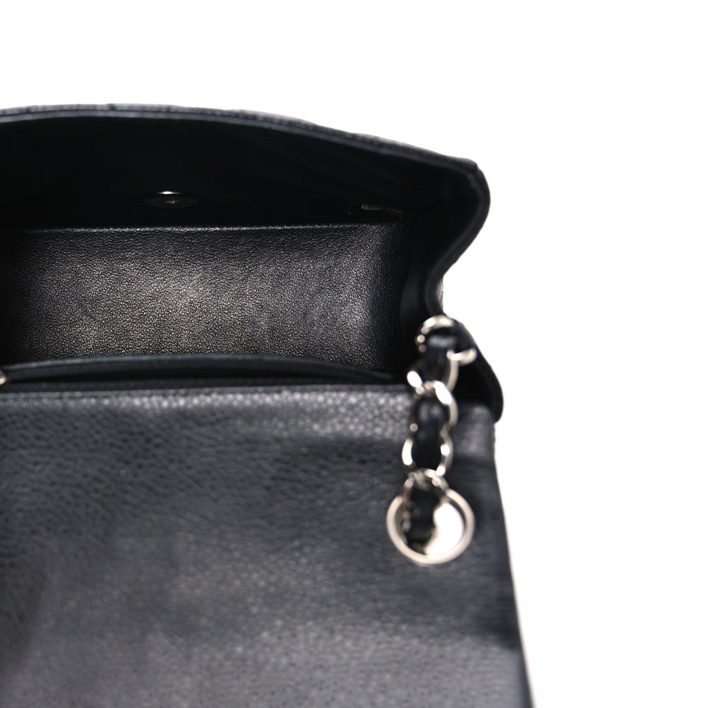 Chanel Caviar Quilted Mini Square Flap Black