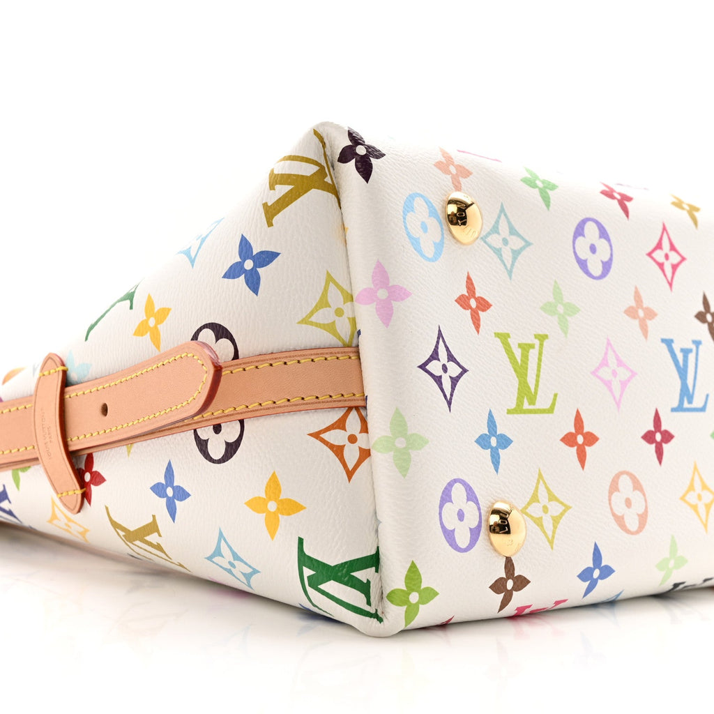 Louis Vuitton LV X TM Monogram Multicolor CarryAll PM White