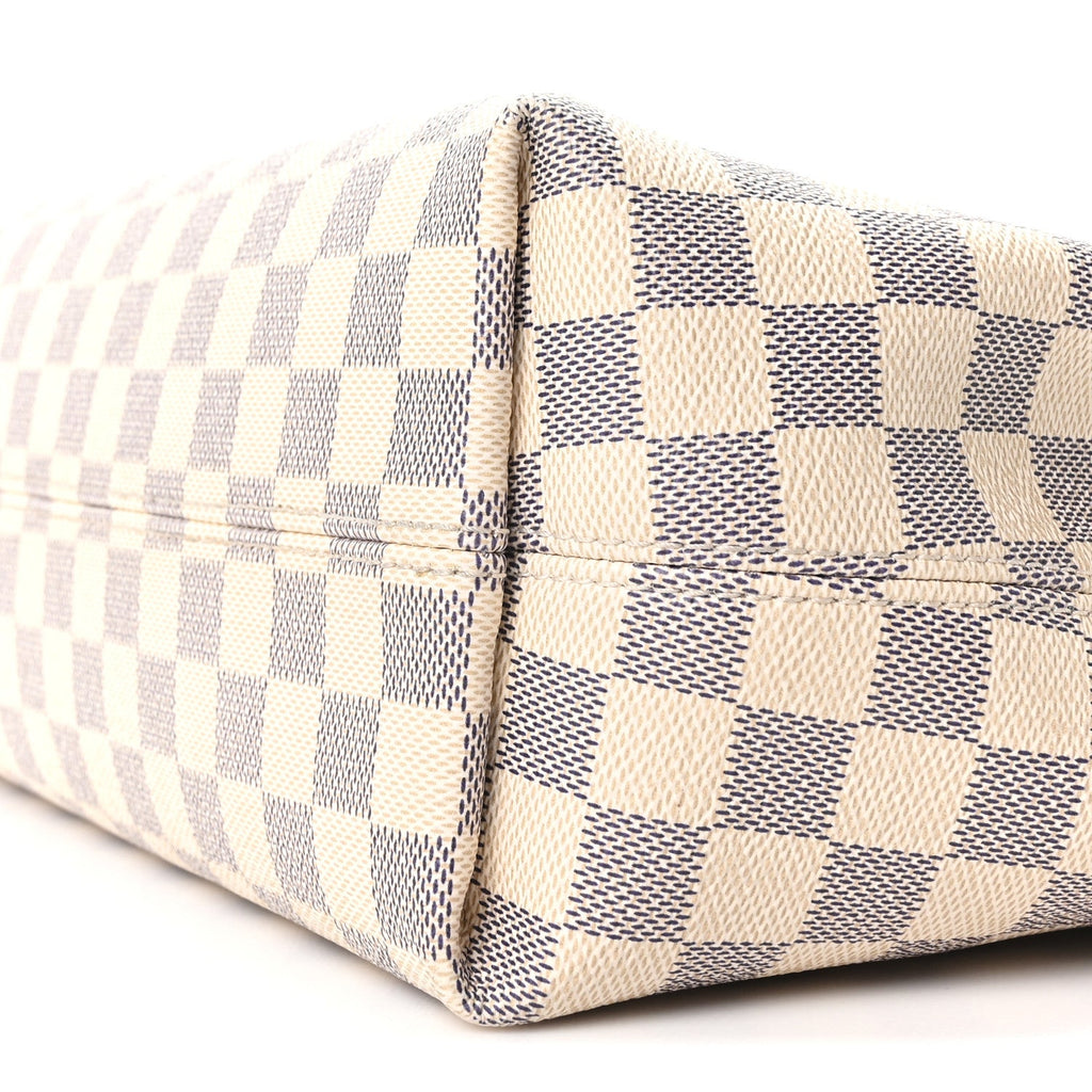 Louis Vuitton Damier Azur Graceful PM Rose Ballerine