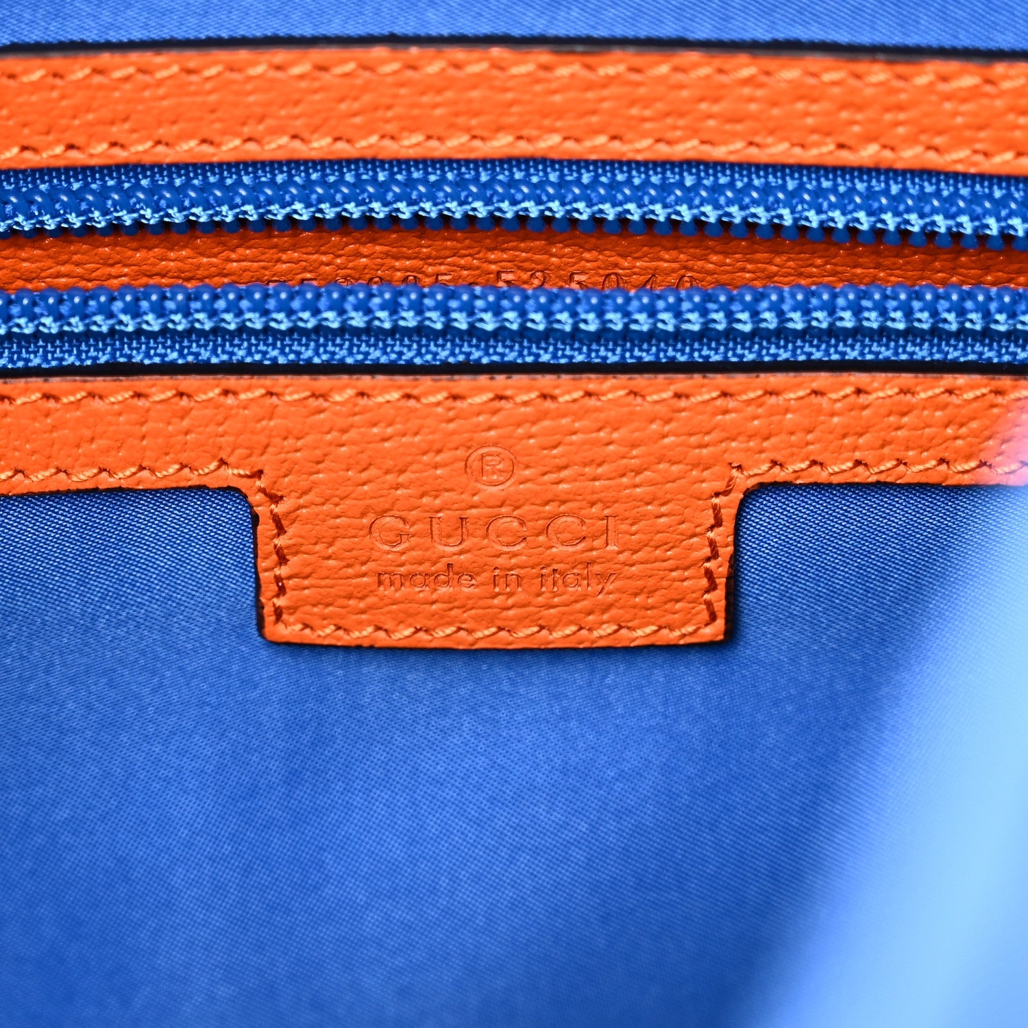 Gucci Jersey GG Monogram All Over Pan Sport Double Buckle Backpack  Blue Multicolor