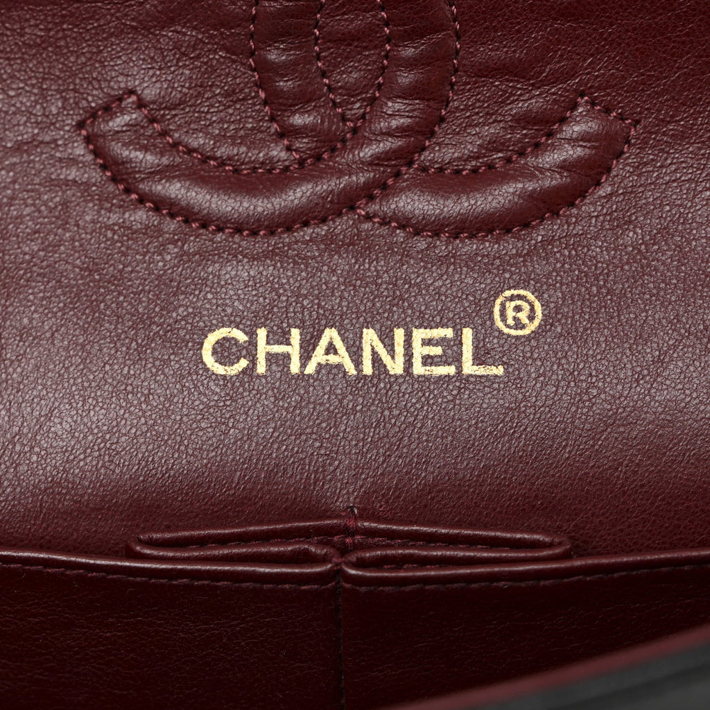 Chanel Lambskin Quilted Small Double Flap Black
