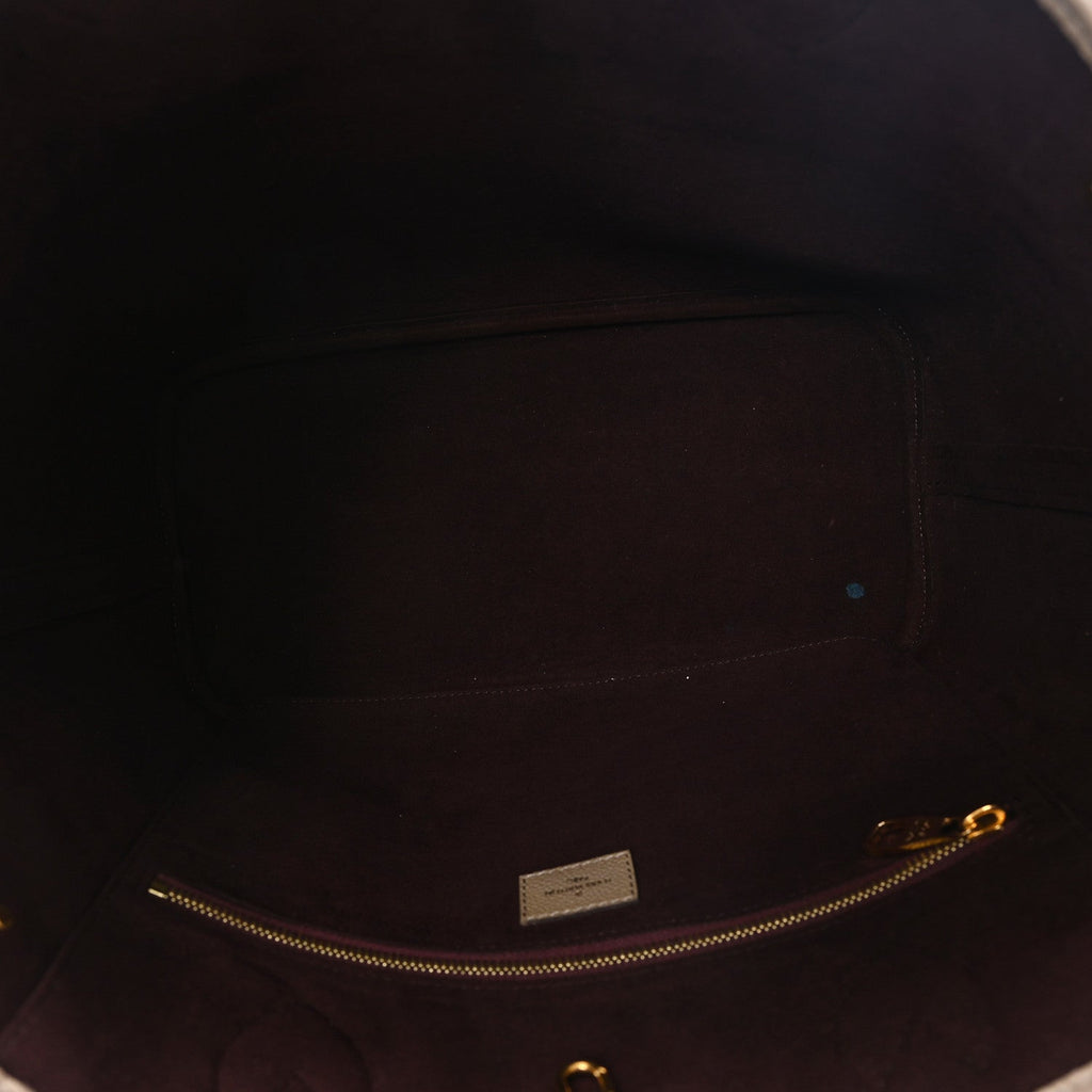 Louis Vuitton Empreinte Monogram Giant Neverfull MM Tourterelle