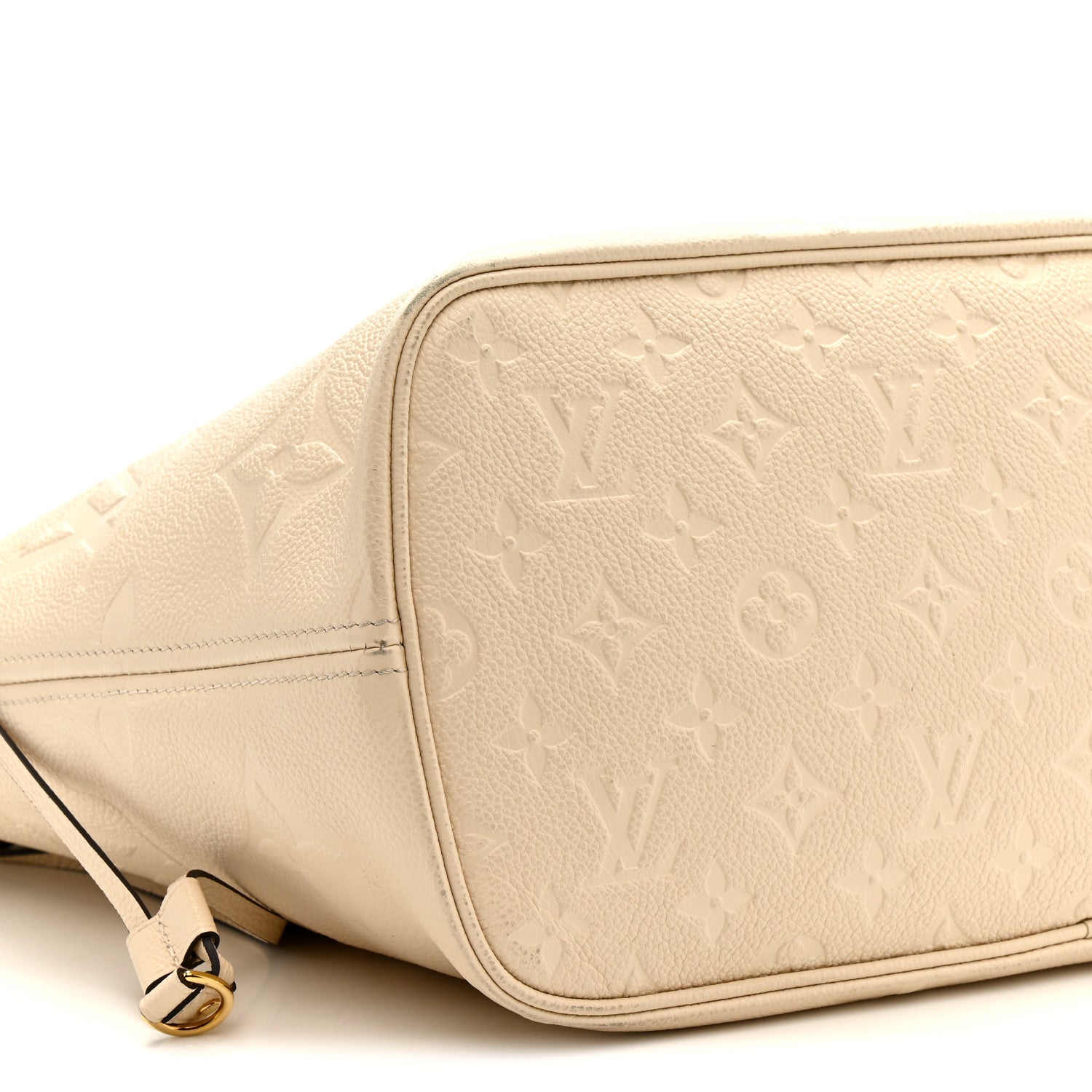 Louis Vuitton Empreinte Monogram Giant Neverfull MM Cream