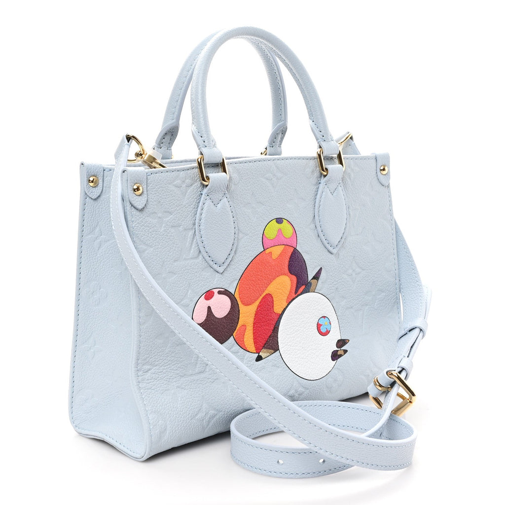Louis Vuitton LV X TM Empreinte Monogram Onthego PM Washed Blue