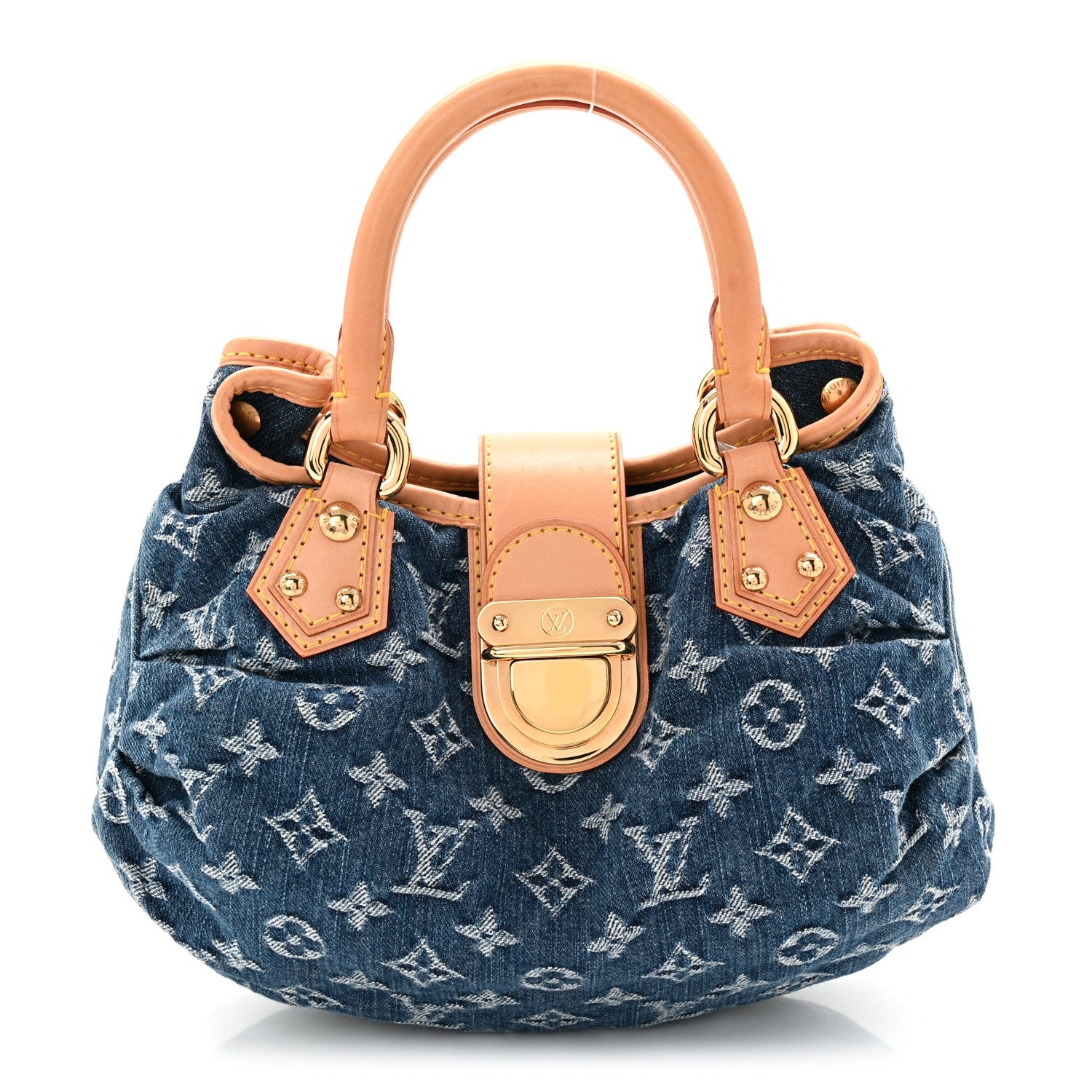 Louis Vuitton Monogram Denim Pleaty Blue