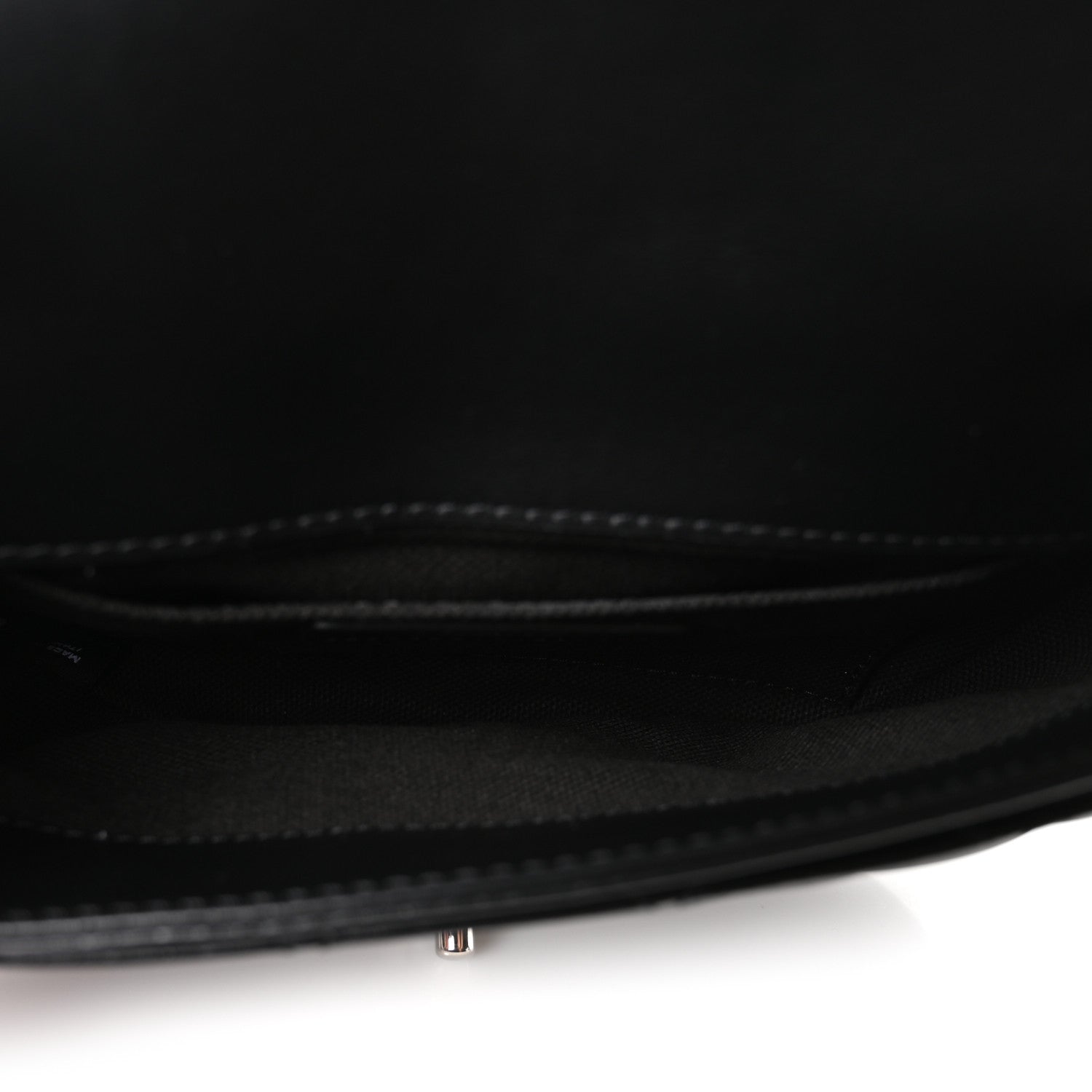 Chanel Calfskin Quilted CC Uniform Flap Belt Bag Black