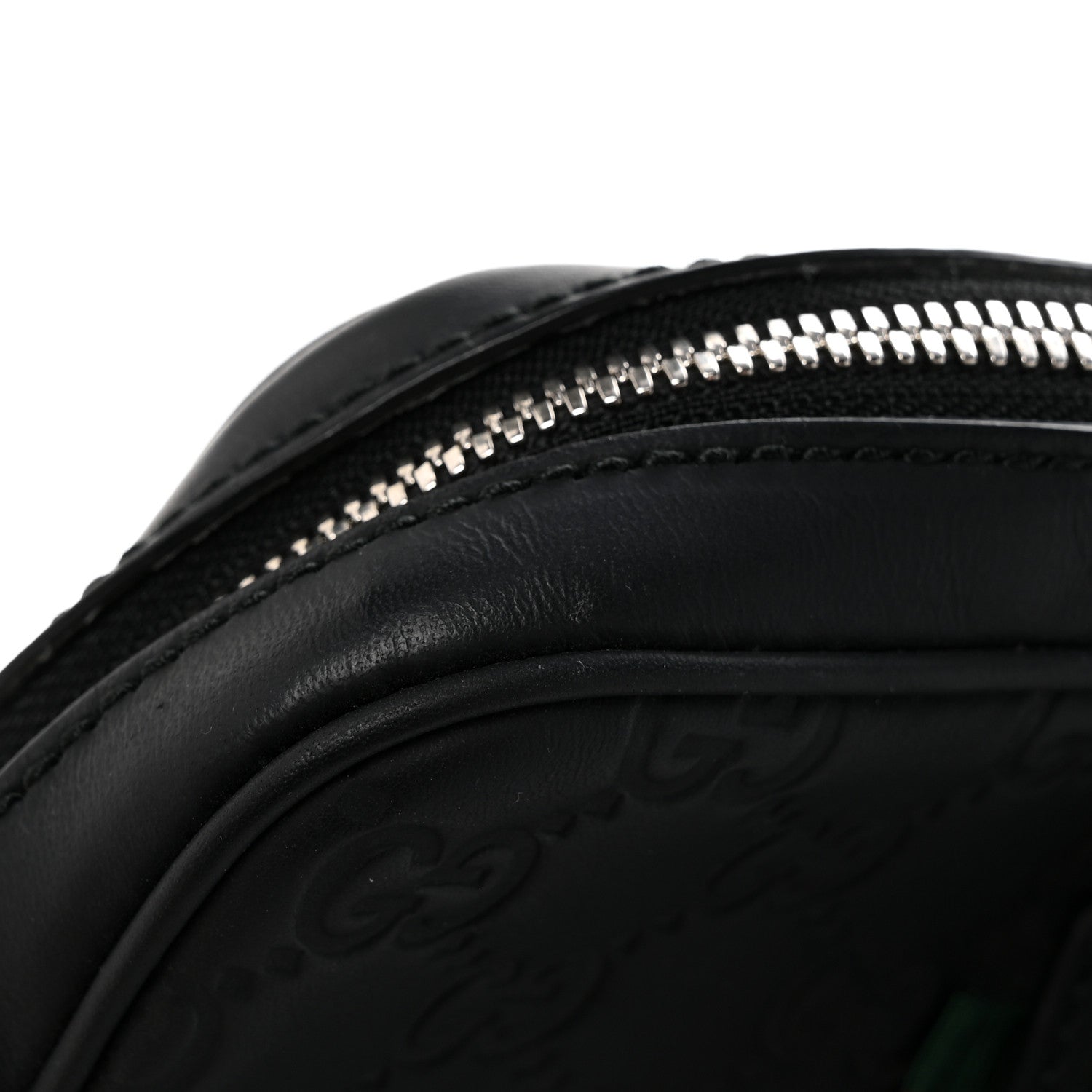 Gucci Rubber Guccissima Laptop Briefcase Black