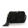 Gucci Pebbled Calfskin Small Soho Disco Bag Black