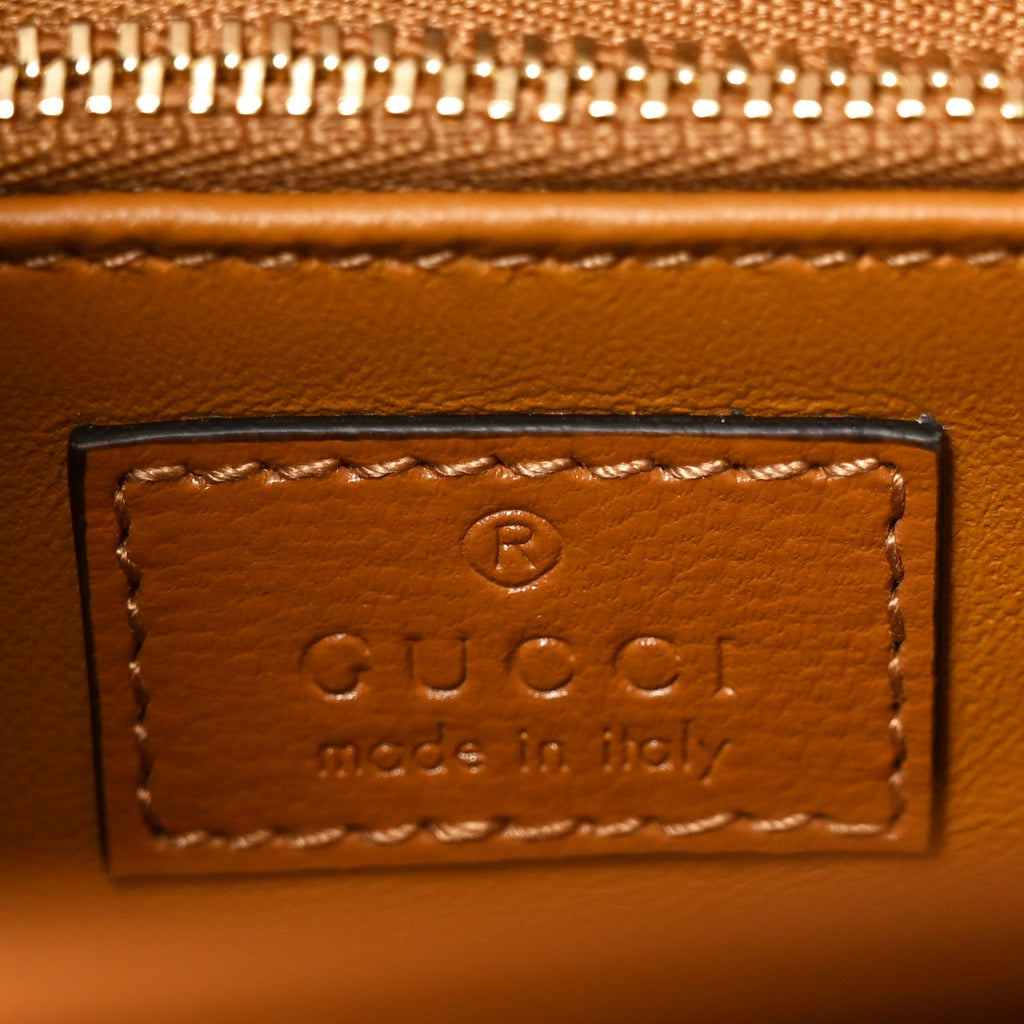 Gucci Suede Shearling Horsebit 1955 Shoulder Bag Honey Beige Milk