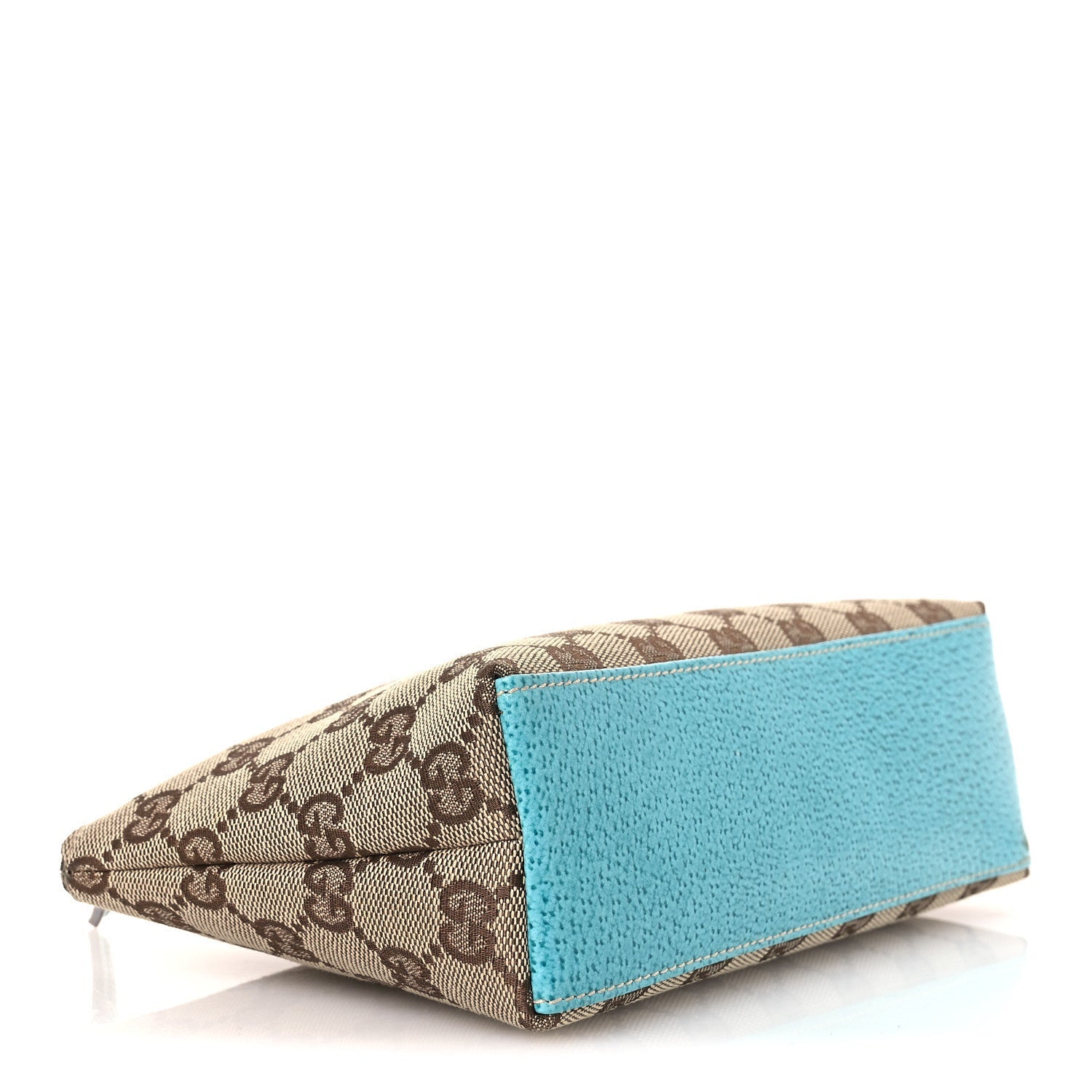 Gucci Monogram GG Cosmetic Case Turquoise