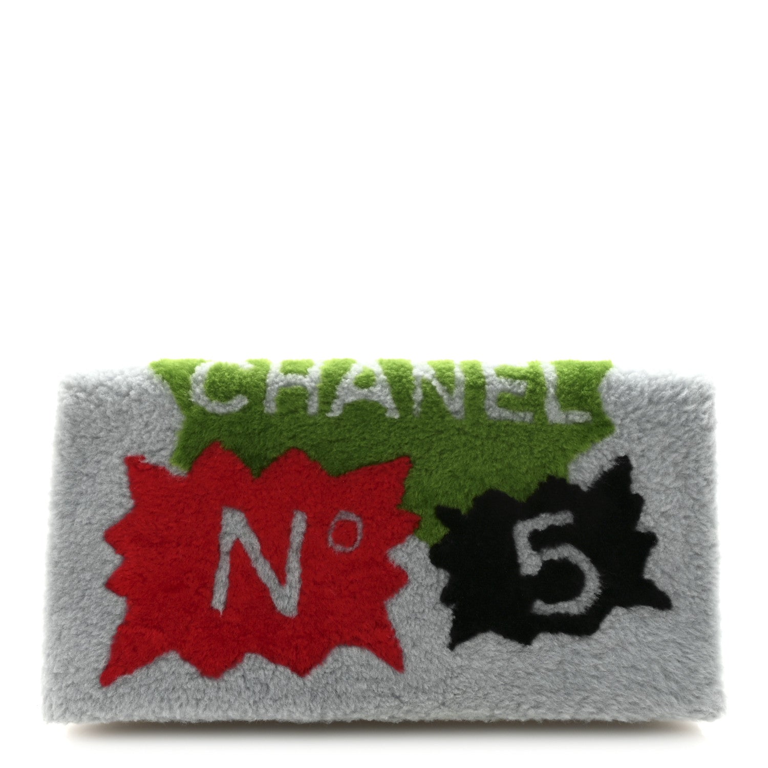Chanel Shearling Lambskin Chanel 100% Grey