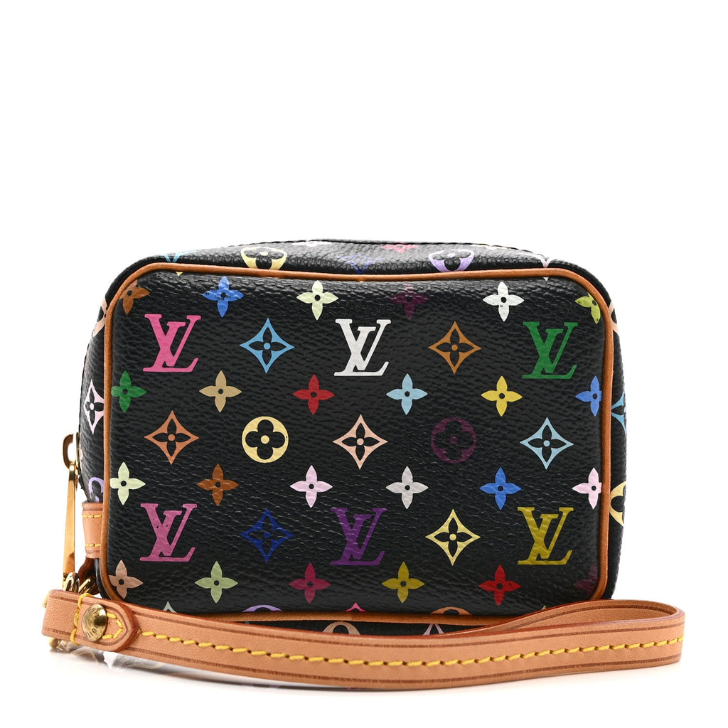 Louis Vuitton Monogram Multicolor Trousse Wapity Black