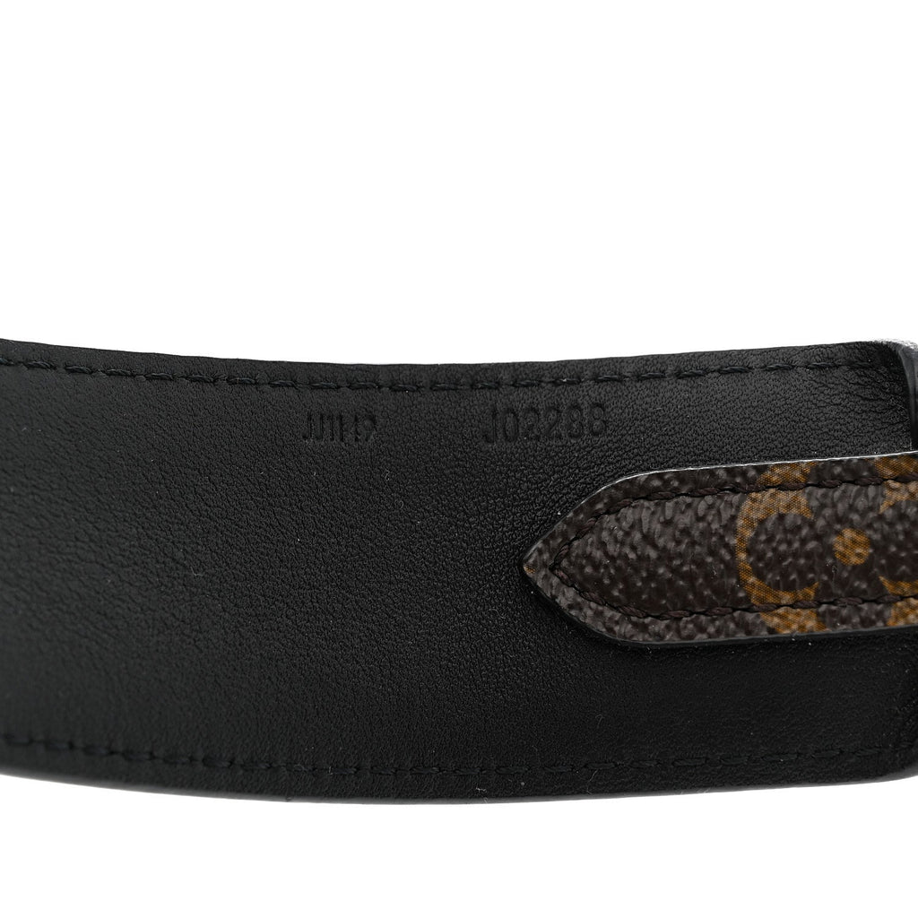 Louis Vuitton Monogram Bandouliere Shoulder Strap Black