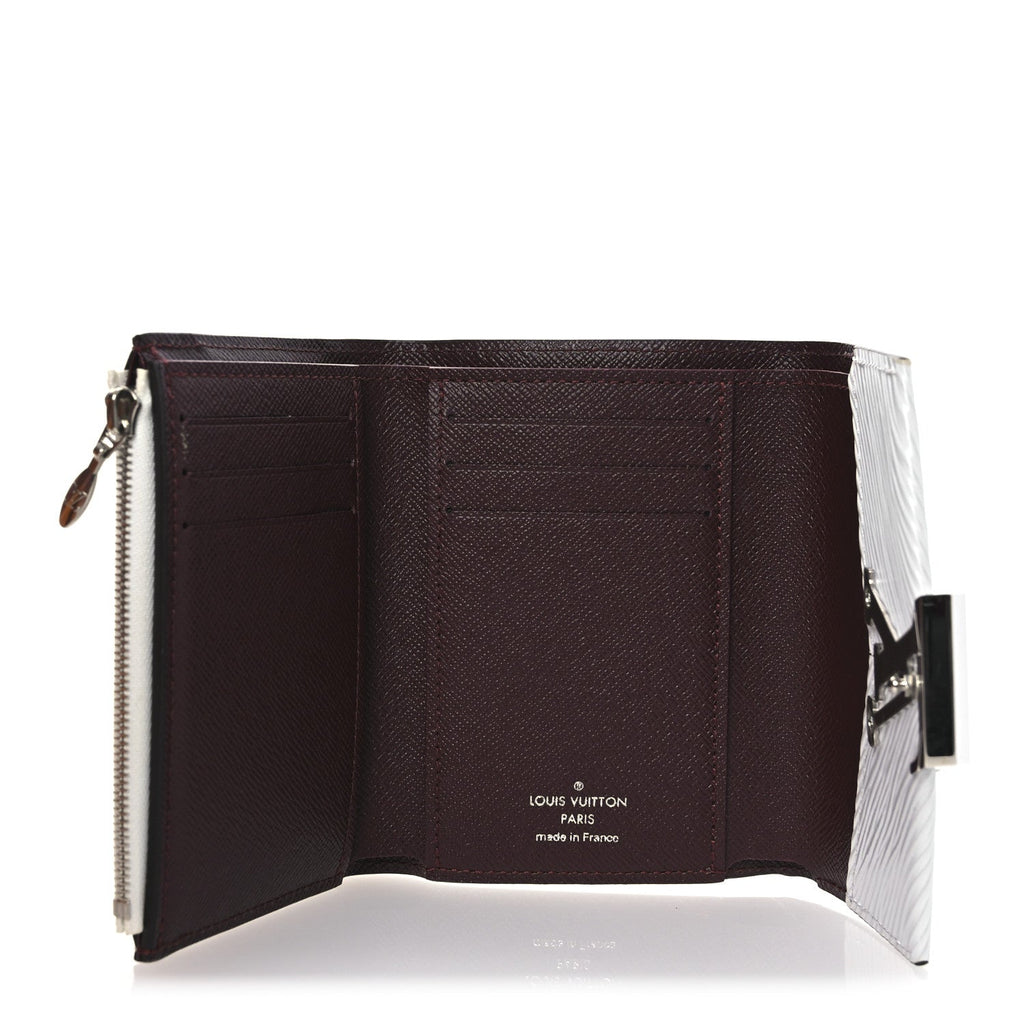 Louis Vuitton Epi Grenelle Compact Wallet White