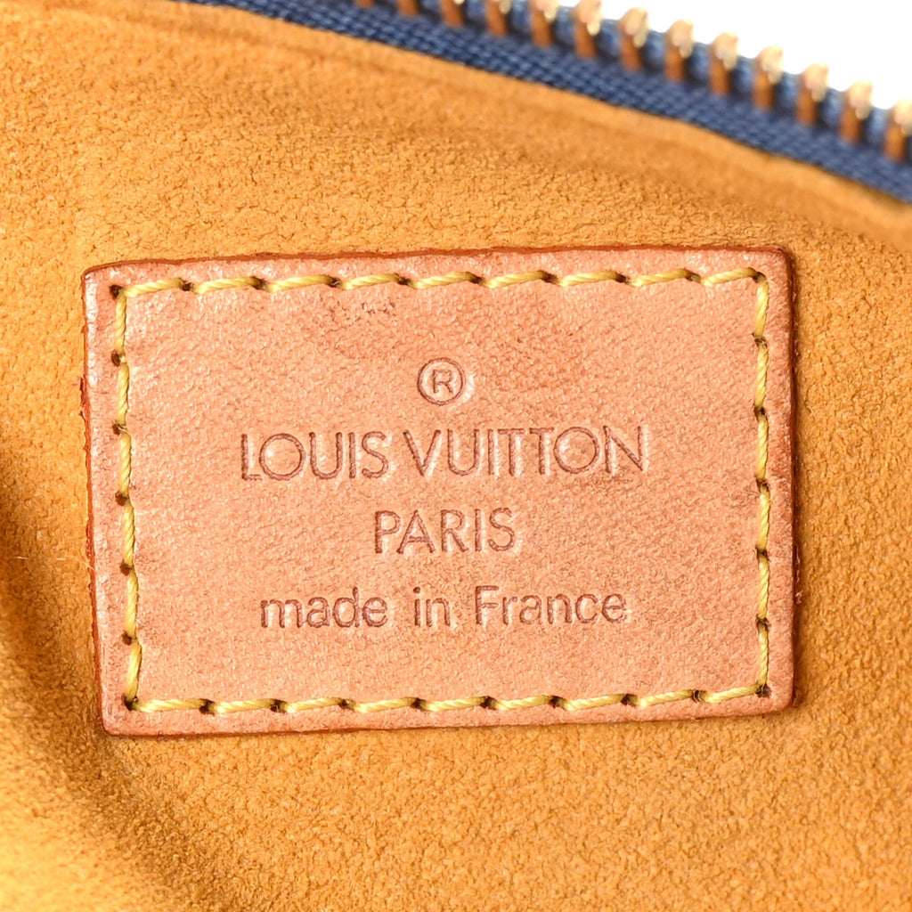 Louis Vuitton Monogram Denim Baggy PM Blue