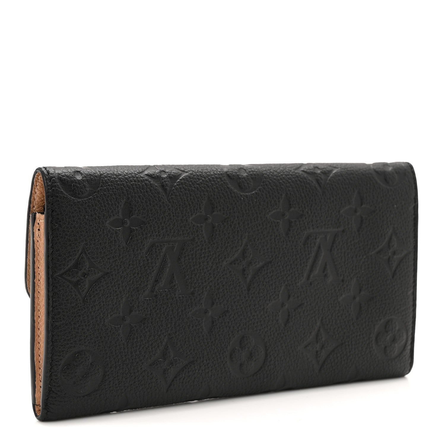 Louis Vuitton Empreinte Emilie Wallet Black Dune