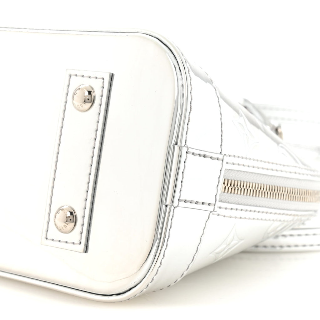 Louis Vuitton Monogram Miroir Alma BB Silver