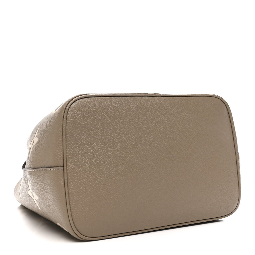 Louis Vuitton Empreinte Monogram Giant Neonoe MM Tourterelle Creme