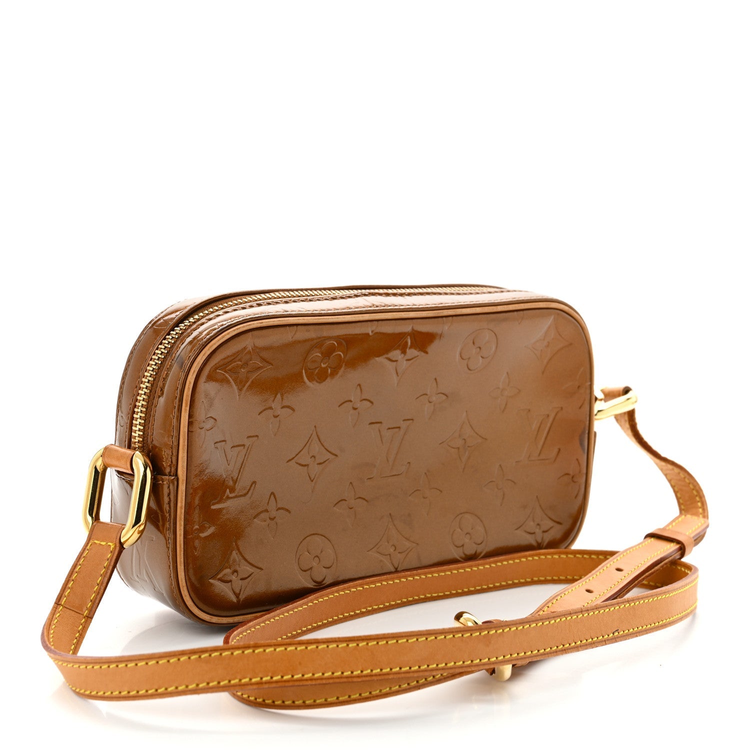 Louis Vuitton Vernis Christie MM Bronze