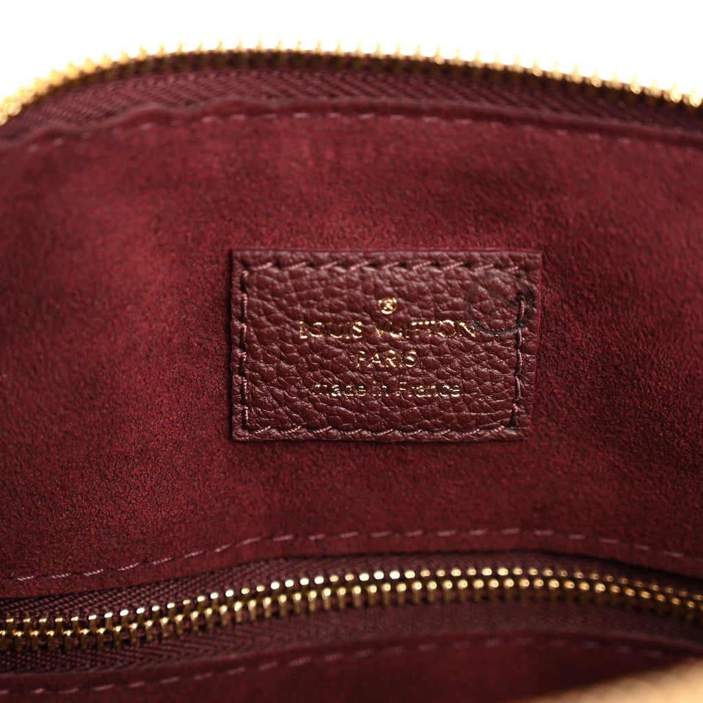 Louis Vuitton Empreinte Monogram Giant Speedy Bandouliere 25 Wine