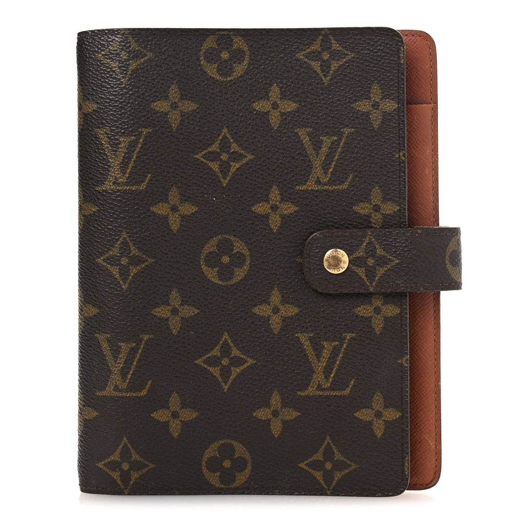 Louis Vuitton Monogram Medium Ring Agenda Cover