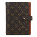 Louis Vuitton Monogram Medium Ring Agenda Cover