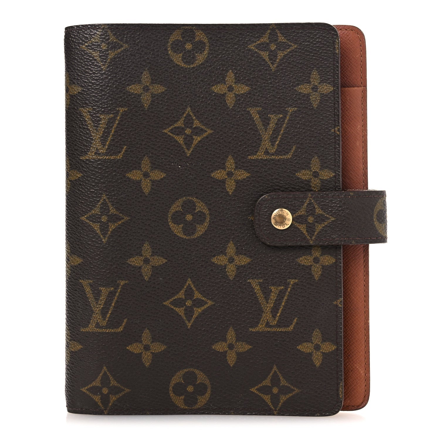 Louis Vuitton Monogram Medium Ring Agenda Cover