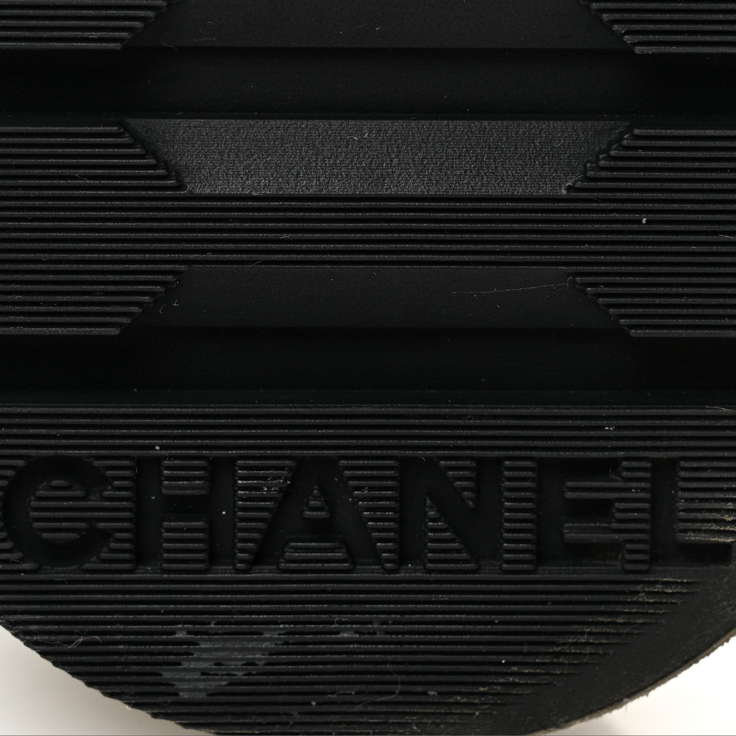 Chanel Shiny Calfskin Quilted Lace Up Combat Boots 37.5 Black
