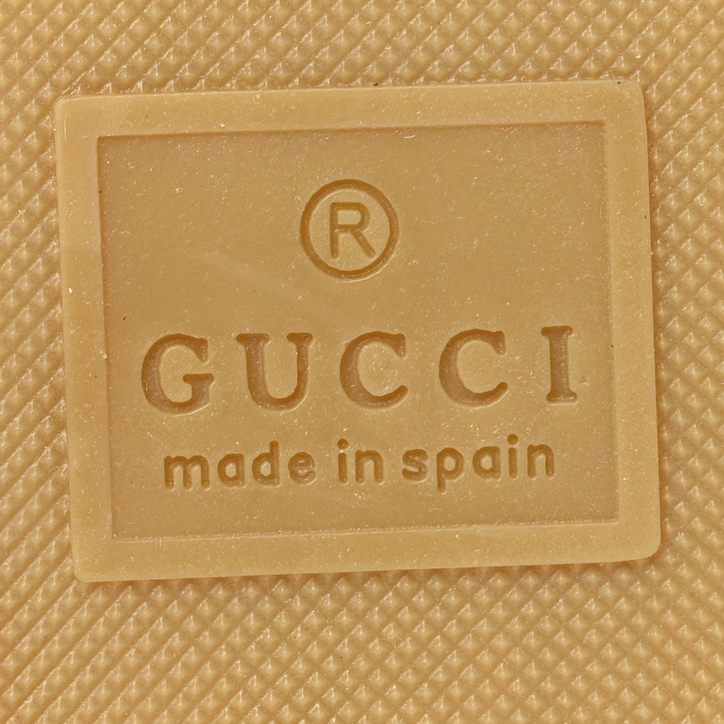 Gucci Nappa Matelasse GG Marmont Espadrille Slippers 36 Black