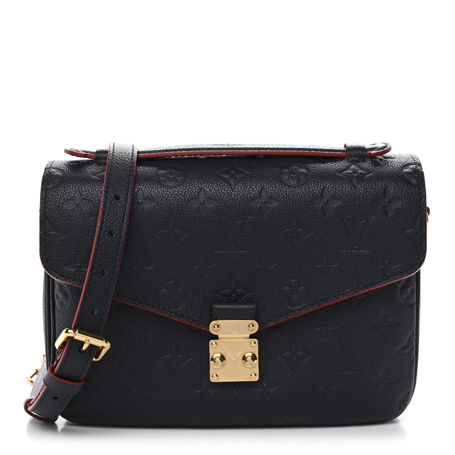 Louis Vuitton Empreinte Pochette Metis Marine Rouge