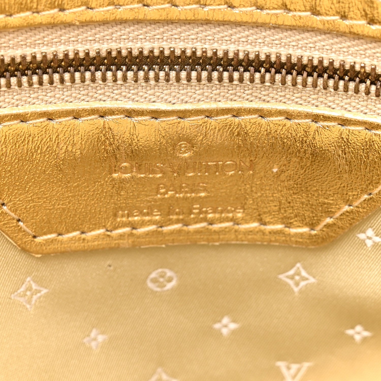 Louis Vuitton Suhali Lockit PM Gold