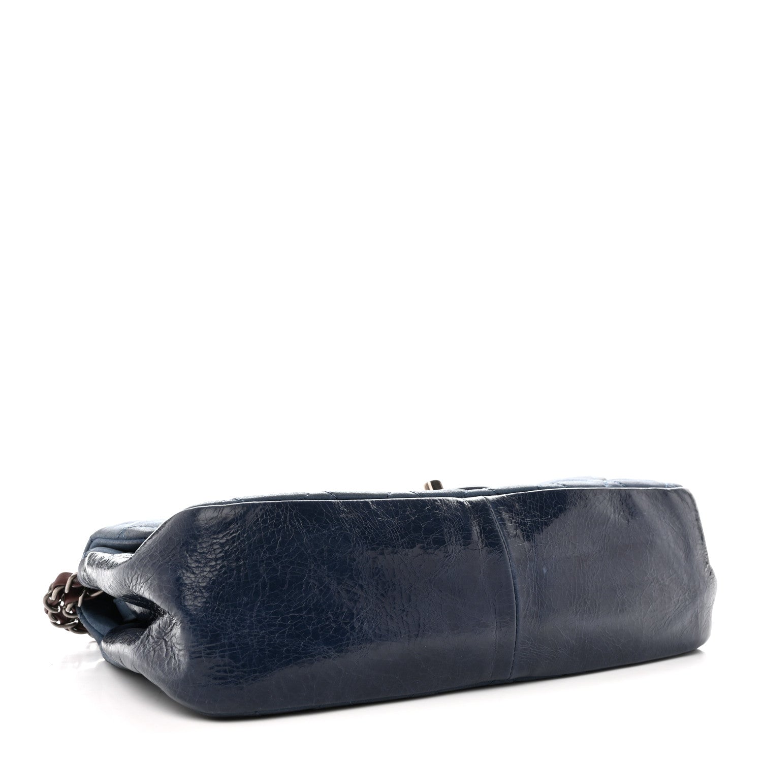 Chanel Iridescent Calfskin Medium In The Mix Flap Blue