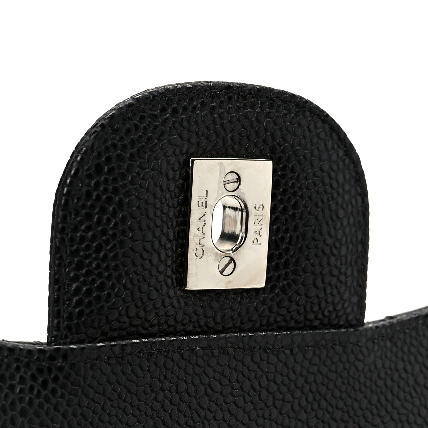 Chanel Caviar Quilted Jumbo Double Flap Black