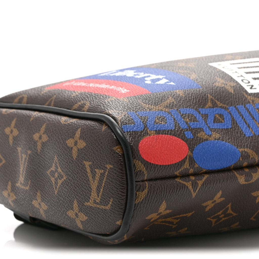 Louis Vuitton Monogram Chalk Sling Bag Marron